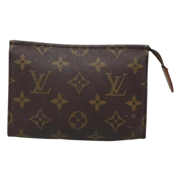 LOUIS VUITTON Monogram Poche Toilette 15 Pouch M47546 LV Auth 126311 - Picture 2 of 16